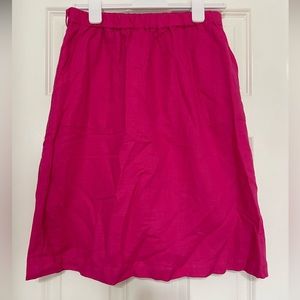 J crew pink skirt